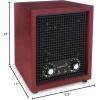 imageIvation Ozone Generator Air Purifier Ionizer ampamp Deodorizer Purifies Up to 3500 SqFt Great for Dust Pollen Pets Smoke ampamp More Cherry