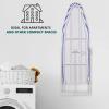 imageIvation WallMounted Ironing Board  Foldable 362 x 122 Ironing Station for Home Apartment ampamp Small Spaces  Sturdy Folding Board EasyRelease Lever Removable Cotton Cover ampamp Mounting Hardware